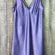 Victoria’s Secret XS Purple Satin Nightie Cami Slip Dress w/ Adjustable Straps