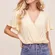 ASTR NWT FLUTTER SLEEVE FLORAL TOP Yellow