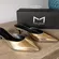 Marc Fisher Ltd Rosa Mules Womens Gold 6