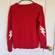 Zadig & Voltaire Cici Red Lightning-Patch Cashmere Sweater