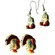 Vintage Earrings Set Multicolor Halloween Ghost Thanksgiving Turkey Holiday