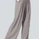 Halara Gray Wide Leg Waffle Work Pants