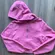 Scuba Oversized Half-Zip Hoodie in Pink Blossom