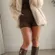 Cape Robbin Leather Knee High Boots Brown Gold Hardware Designer Style