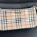 Burberry London Nova Check Canvas Leather Clutch Bag Tan Black No Strap
