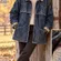 Inner View Plus Denim Barn Coat large Duck Lined Insulated Chore Jacket