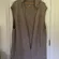Aerie Beige & Tan Teddy Hooded Vest