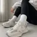 New Balance Exclusive 327 Sneakers in Metallic Silver NWOB