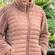 32 Degrees Heat Women’s XL Down Puffer Fleece Hybrid Jacket Mauve
