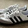 Adidas Sambas OG Classic White Black Grey Women's Size 6.5 Excellent Condition
