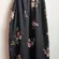 Liz Lange Maternity Black Floral Sleeveless Tunic Dress Size XS EUC