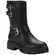 NEW Sun + Stone Womens Onnyx Engineer Booties 10019660000 Black 9.5M