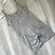 YoungLA Seamless Romper ribbed scrunch womens Gray (large) workout activewear