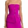 Amanda Uprichard Strapless Button Front Yadira Skort Romper