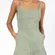 Princess Polly Women's Dreams Green Romper Sleeveless Shorts Pockets Cuffed Sz 4