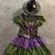 Leg Avenue Teen Girl (Juniors) Witch Halloween Costume Dress W/ Matching Hat