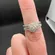 Engagement & Wedding Band Set, size 7