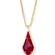 Kendra Scott Maroon Jade Long Pendant