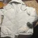 ski jacket light green winter thick warm waterproof zip up with hood