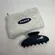 Parke Hair Claw Clip and Pouch Set Navy Blue With Pouch