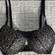 Victoria's Secret Push-Up Bra Women 32C Black Lace Shimmer Lingerie