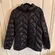 London Fog Women's Lightweight Packable Down Puffer Jacket Black Size L
