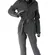 Overall Jumpsuit Romper Ski Suit Winter Set Faux Fur One Piece Unitard Tracksuit