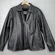 Michael Michelle Genuine Leather Jacket Women Size XL Black Coat Removable Liner