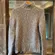 Chunky Wool Knit Cozy Sweeter Turtleneck Eagles Eye Womens Medium