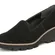 Vionic Willa Wedge Black Suede Leather Size 8.5 Women's Slip-on Loafer
