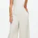 Madewell Wide Leg Jumpsuit Drapey Twill Muted Stone Beige Minimalist US 6 NWT