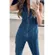FREE PEOPLE Crvy Ring The Alarm One Piece in Wash Siren Size Large