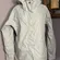 Roxy VINTAGE Medium Utility Coat Roxy Snow Limited Ed Mint Red Striped Zip Jacke