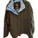 LL Bean Womens Black Blue Full Zip Nylon Rain Jacket 2X Reg ItemID 264930