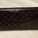 Gucci Dark Brown Guccissima Monogram Triangular Sunglasses Case Snap Closure