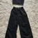 Hollister Ultra High-Rise Pin stripe Wide-Leg Pants and Cute Summer crop top