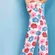 Glamorous Care Bright Floral Sleeveless Jumpsuit Size 4