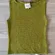 Reformation Dusk Top in Moss Green Textured Knit Tank NWT