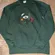 Santa Cruz Skateboards Forest Green Floral Crew Sweatshirt