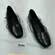 Womans New Coutgo Strappy Ballet Flats Slipon Size 6 Black