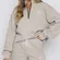White Fox Set - Sweatshirt Size S/M and Sweatpants Size Small