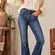 Pilcro & The Letterpress Superscript High Rise Bootcut Denim Jeans