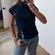 Amazon denim short sleeve top