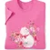 AZALEA SITTING KITTY WOMEN PRINTED TEE SHORT SLEEVE CAUSAL COTTON PINK L Size L