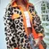 BiBi Leopard Sherpa Jacket Shacket with Neon Orange Trim NWT women’s sizes S Brown Size L