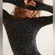 NWOT Free People Night Sky Long Sleeve Rhinestone Sheer Mesh Top Black XS S