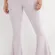 Aerie Light Baby Pink Kick-It Ribbed High Waisted Super Flare Pant Leggings