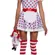 Dolls kill trickz n treatz darling rag doll costume S