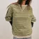 Free people Classic Striped Oversized Crewneck