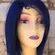 Blue bob baby hair wig cheap cute affordable wig